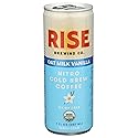 Rise Brewing Co, Coffee Nitro Cold Brew Vanilla Oat Milk Latte Organic, 7 Ounce