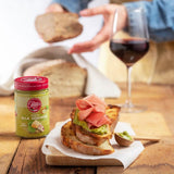 Polli Pesto Sauce Traditional Basil | Pasta Risotto and Bruschetta Sauce | Made In Italy - 2 Pack (6.7 oz Each)
