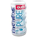 Mentos Gum Pocket Bottle, Pure White Sweet Mint, Non Melting, 1.06 oz