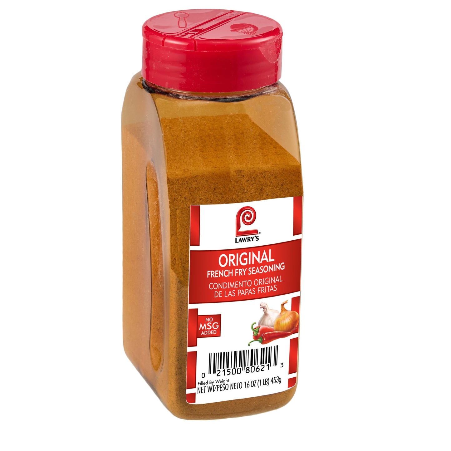 Lawry's Original French Fry Seasoning, 16 oz - One 16 Ounce Container of French Fry Seasoning Powder with Premium Blend of Spices, Best on Fries