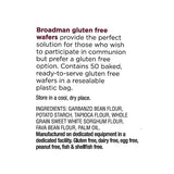 Broadman Church Supplies Communion Wafer, Gluten Free, 50 Count