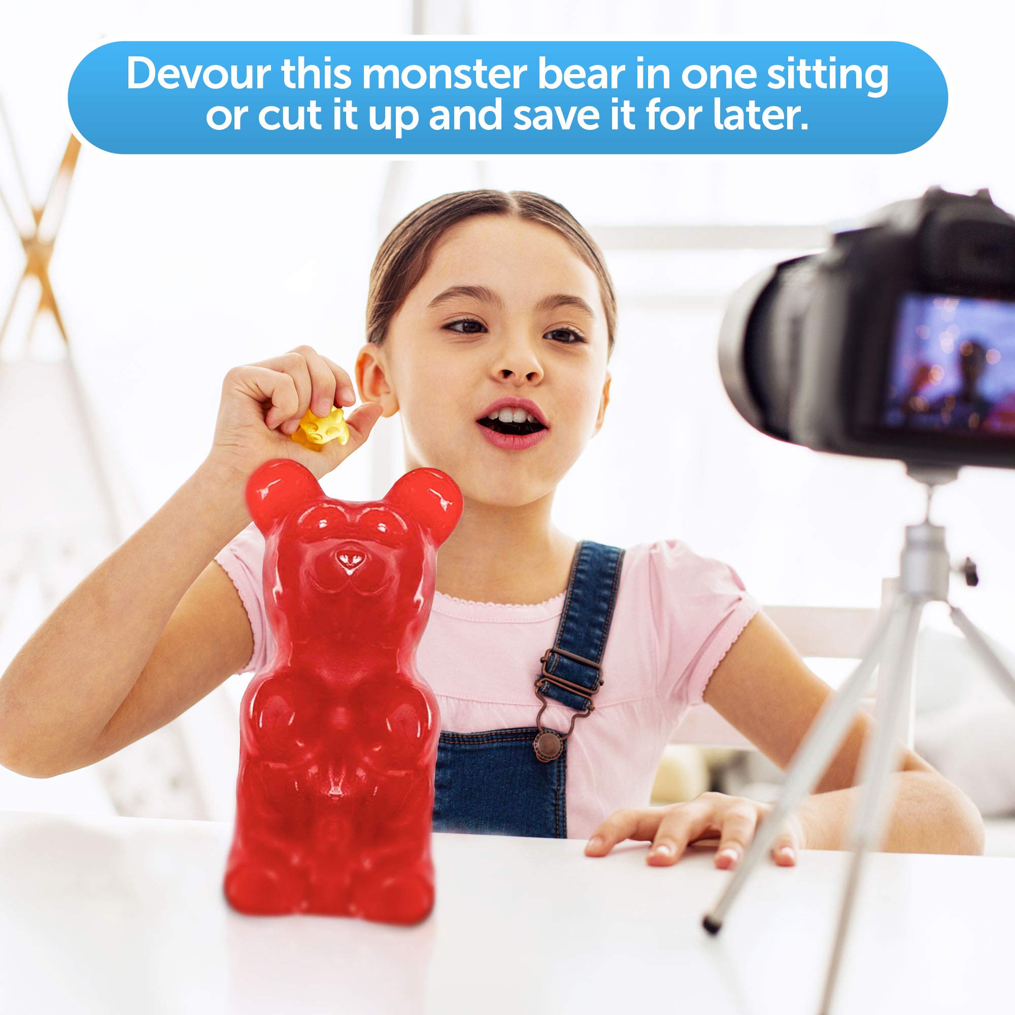 The Gummy Bear Guy® | The Original World's Largest Gummy Bear® - 5 Pounds - Cherry - Now Offering 40 Flavor Options!