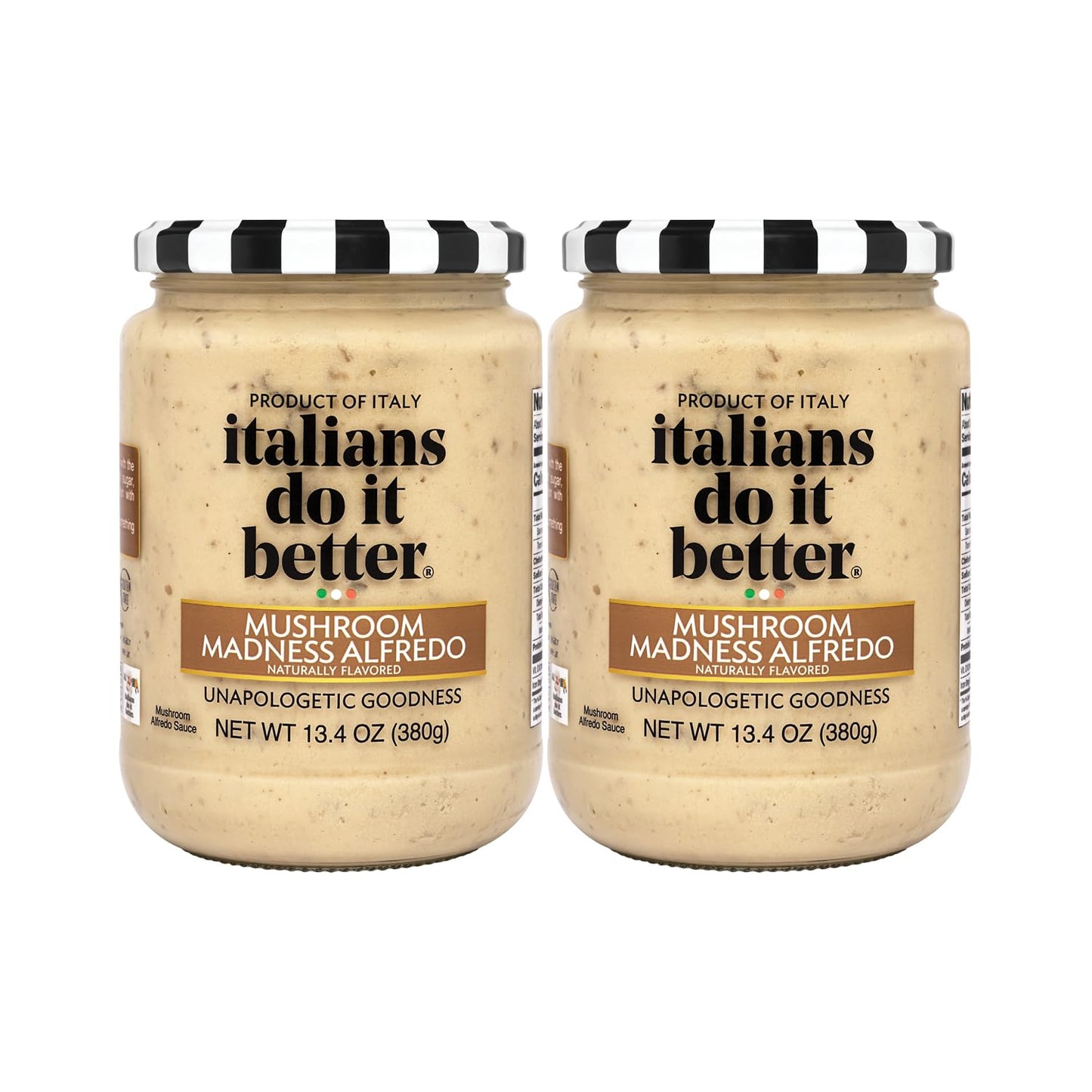 Italians Do It Better Alfredo Sauce (Mushroom Madness 2 Pack)