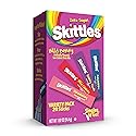Skittles Singles To Go Variety Pack, Watertok Powdered Drink Mix, Zero Sugar, Low Calorie, Includes 4 Flavors, 1 Box (20 Single Servings) (Wild Berry)