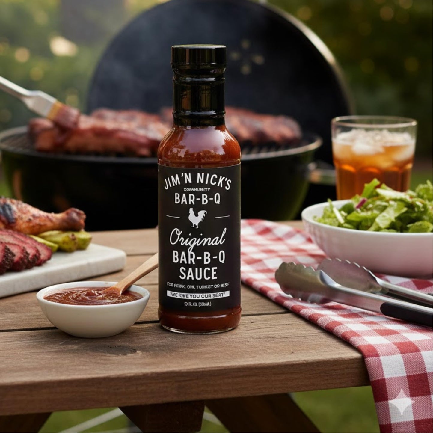 Jim N Nicks World Famous Southern Recipe Bar-B-Q Sauce - A Southern Original (Original)
