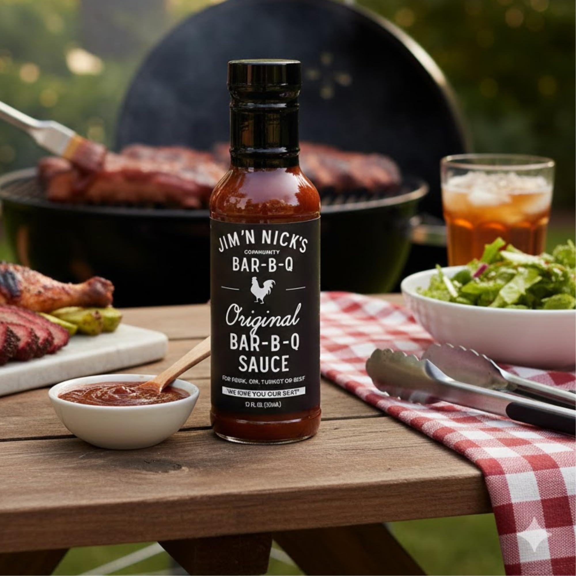 Jim N Nicks World Famous Southern Recipe Bar-B-Q Sauce - A Southern Original (Original)