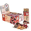 Taos Bakes - Dark Chocolate + Tart Cherry - Breakfast Bars - 8g of Protein, 6g Fiber, & Gluten Free - Healthy Snack for Adults - Filled with Almonds