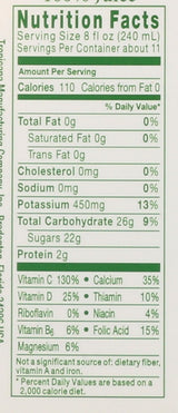 Tropicana, Orange Juice with Calcium + Vitamin D, No Pulp, 89 fl oz. bottle