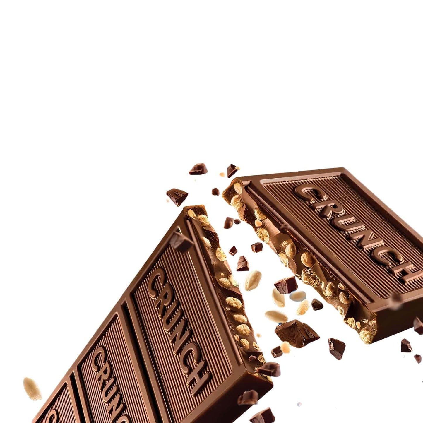 CandyKrave Crunch Snack Size Chocolate Bars Milk Candy, 3 lb Crunch Chocolate Candy Bars, Snack Size Crunch Bars Great Treats for Easter