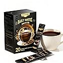 Instant Coffee Packets, Medium Roast Arabica Coffee Beans, Sugar Free, Hot or cold brew, no allergens, Black Coffee Bulk 20 Count Single Serve (3oz