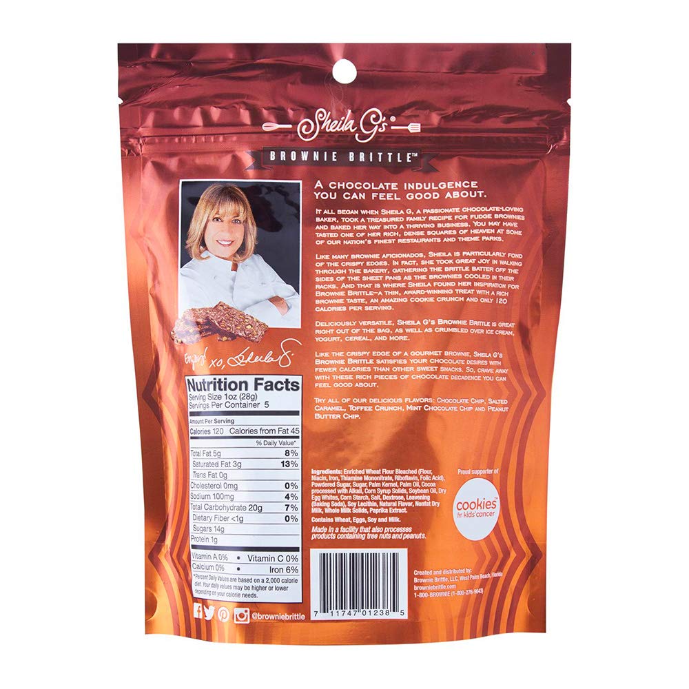 Brownie Brittle Salted Caramel, 5 oz