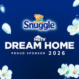 Snuggle Fabric Softener Dryer Sheets, Long-Lasting Fresh & Clean Scent, Softens Fabric, Reduces Static, Fights Wrinkles, Helps Repel Lint & Pet Hair