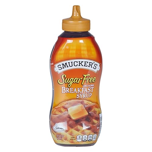 Smucker's Sugar Free Breakfast Syrup, 14.5 Fl Oz (Pack of 12)