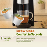 Panera Bread Light Roast Coffee Pods, 100% Arabica Coffee Keurig Compatible Cups,, Breakfast Blend Single Serve Pods, Smooth & Balanced, Kosher