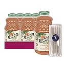 R.W. Knudsen Organic 4-Pack Organic Carrot Ginger Tumeric Fruit Juice 100% USDA Organic 32 fl oz Glass Bottle + 1 Utility Freebie by Lavinia