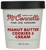 MCCONNELLS Peanut Butter Cookies & Cream Ice Cream, 16 OZ