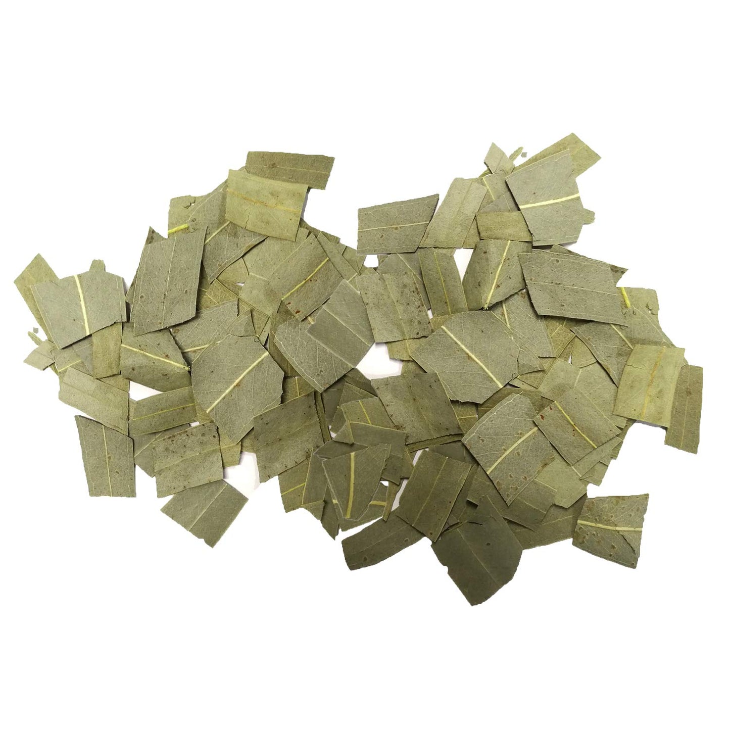 100% Natural Dried Eucalyptus Leaves, Eucalyptus Herbal Tea, Cut and Shifted, Bulk Bag (2 oz)