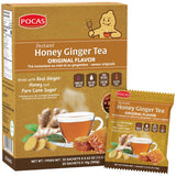 Pocas Honey Ginger Tea, Original, Instant Powder (20 Pack)