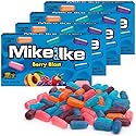 Mike and Ike Berry Blast Candy, 4 Pack, Ideal Mike and Ike Candy for Your Favorite Films, Perfect for Sharing with Friends.