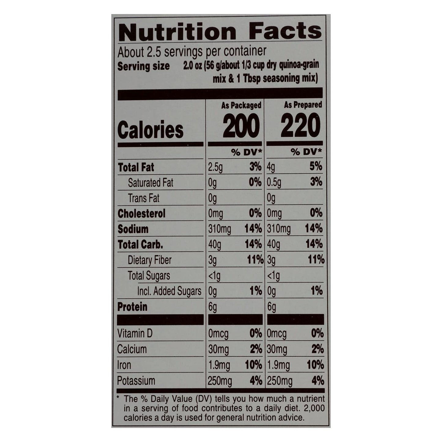 Near East Food Products Roasted Red Pepper and Basil Quinoa, 4.9 Ounce - 12 per case.