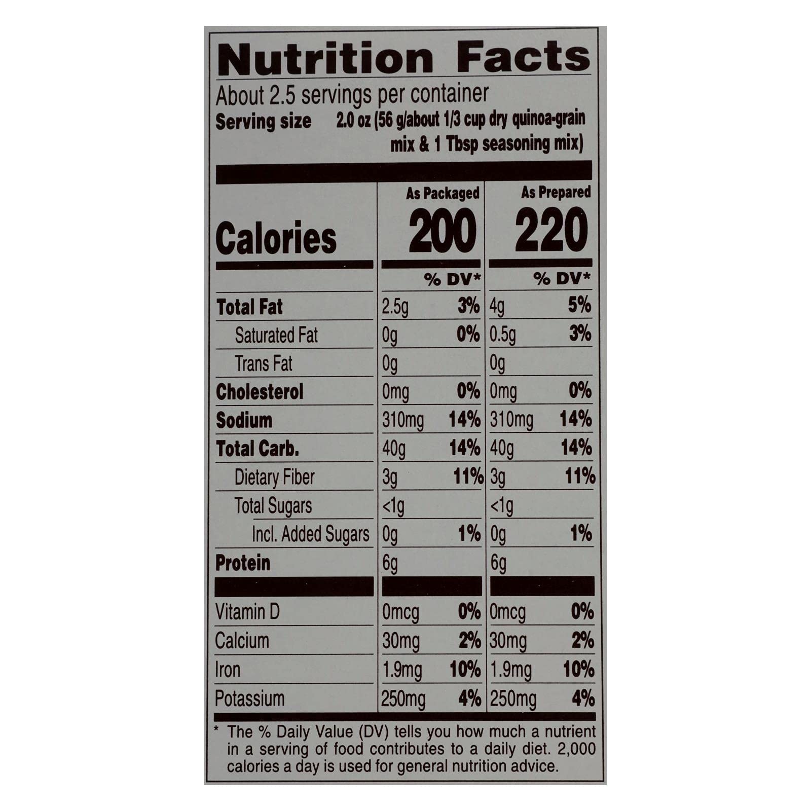 Near East Food Products Roasted Red Pepper and Basil Quinoa, 4.9 Ounce - 12 per case.