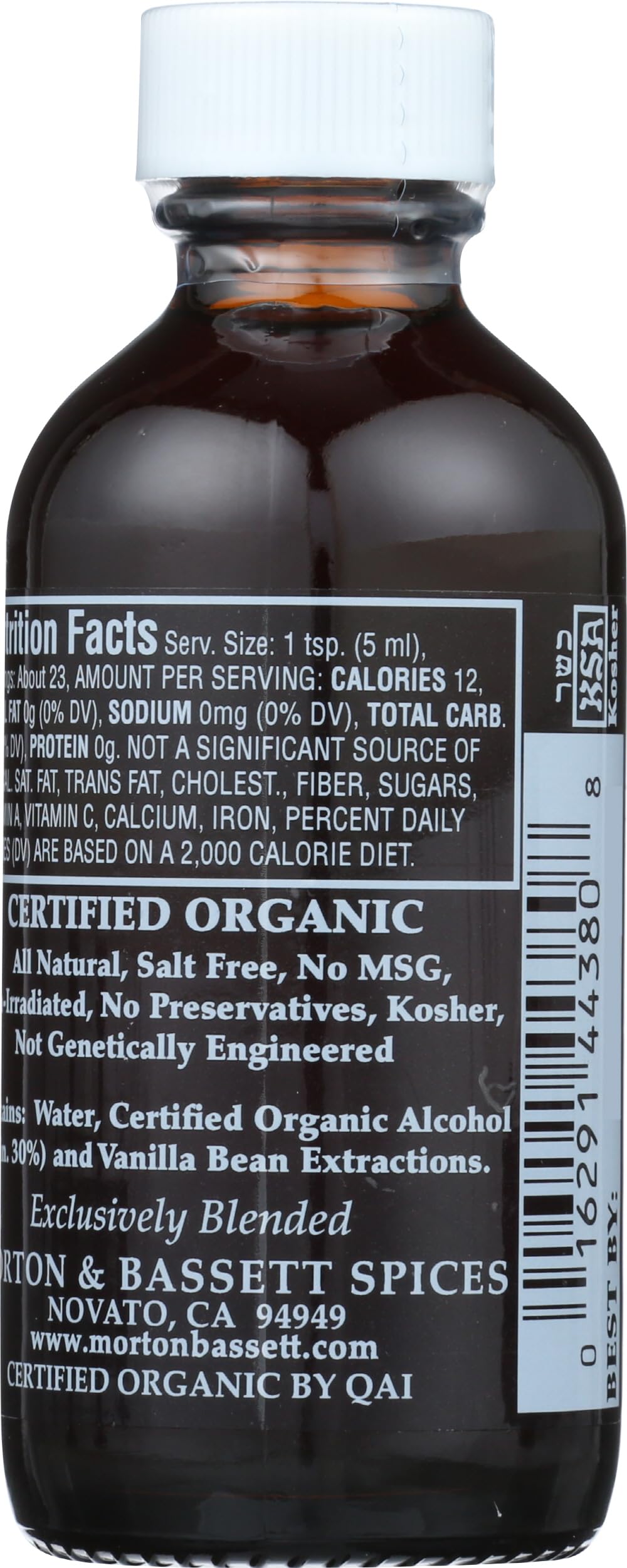 MORTON & BASSETT VANILLA EXTRCT PURE ORG 2 FO