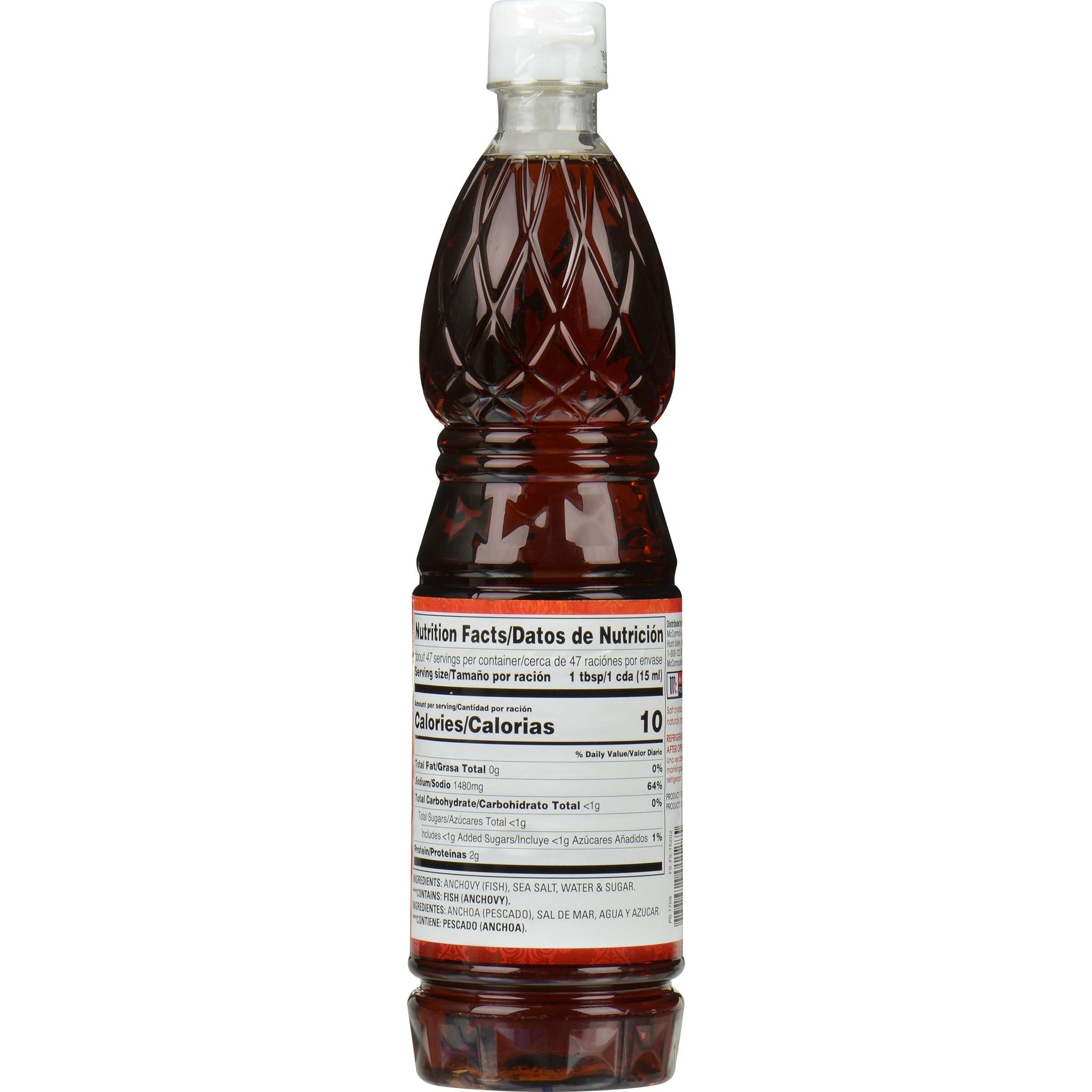 Thai Kitchen Premium Fish Sauce, 23.66 fl oz - One 23.66 Fluid Ounce Bottle of Fish Sauce Crafted for Dressings and Marinades for a Sweet, Tangy