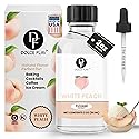 Dolce Flav Natural White Peach Extract 2 oz - Kosher, Sugar-Free, Concentrated Sweet White Peach Flavoring for Beverages, Desserts & Baking, Includes
