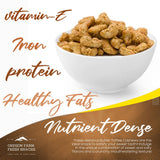 Oregon Farm Fresh Snacks Butter Toffee Cashews - Butter Toffee Coated Cashew Nuts - Delicious and Sweet Nut Snacks - Crunchy Cashew Nut Snack Packs