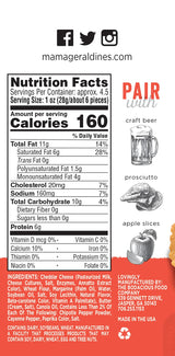 Mama Geraldine's Chipotle Cheese Straws - 4.5 oz Box (1 Pack) - Spicy & Savory Baked Cheese Snacks