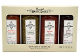 Marshalls Haute Sauce Hot Sauce Sampler, 16 fl oz, Variety Pack of 4 Flavors