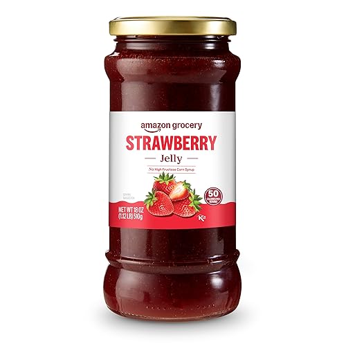 Amazon Grocery, Strawberry Jelly, 18 oz