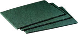 Scotch-Brite PROFESSIONAL Commercial Scouring Pad 96, 6 X 9, Green, 10/pack