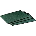 Scotch-Brite PROFESSIONAL Commercial Scouring Pad 96, 6 X 9, Green, 10/pack