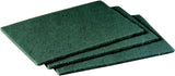 Scotch-Brite PROFESSIONAL Commercial Scouring Pad 96, 6 X 9, Green, 10/pack