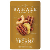 Sahale Snacks Gluten-free Snack Banana Rum Pecans Glazed Mix, 4 Oz