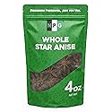 NPG Whole Star Anise Pods 4 Ounce, 100% Natural Whole Chinese Anise Star Pods Sun Dried Spice, Anis Estrella/Badian Khatai/Illicium Verum, Widely Used