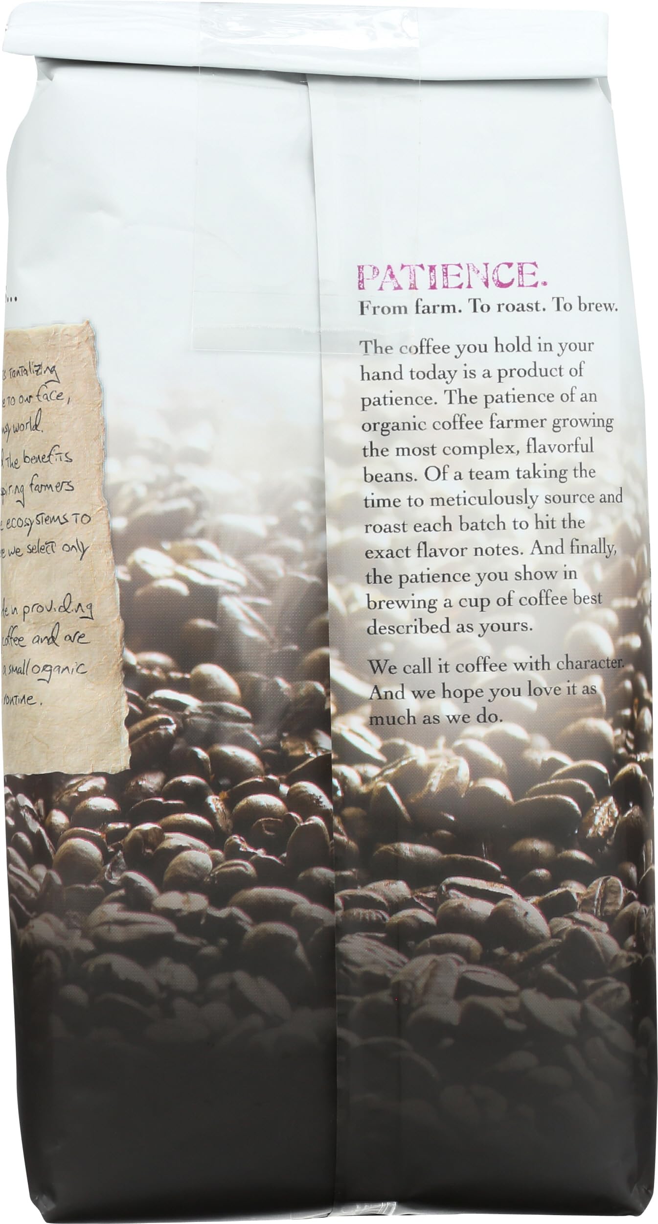 Jim’s Organic Coffee - Espresso Jimbo: Whole Bean Medium/Dark Roast 11oz Bag- Certified Organic, Regeneratively Grown, Ethically Sourced, Shade Grown