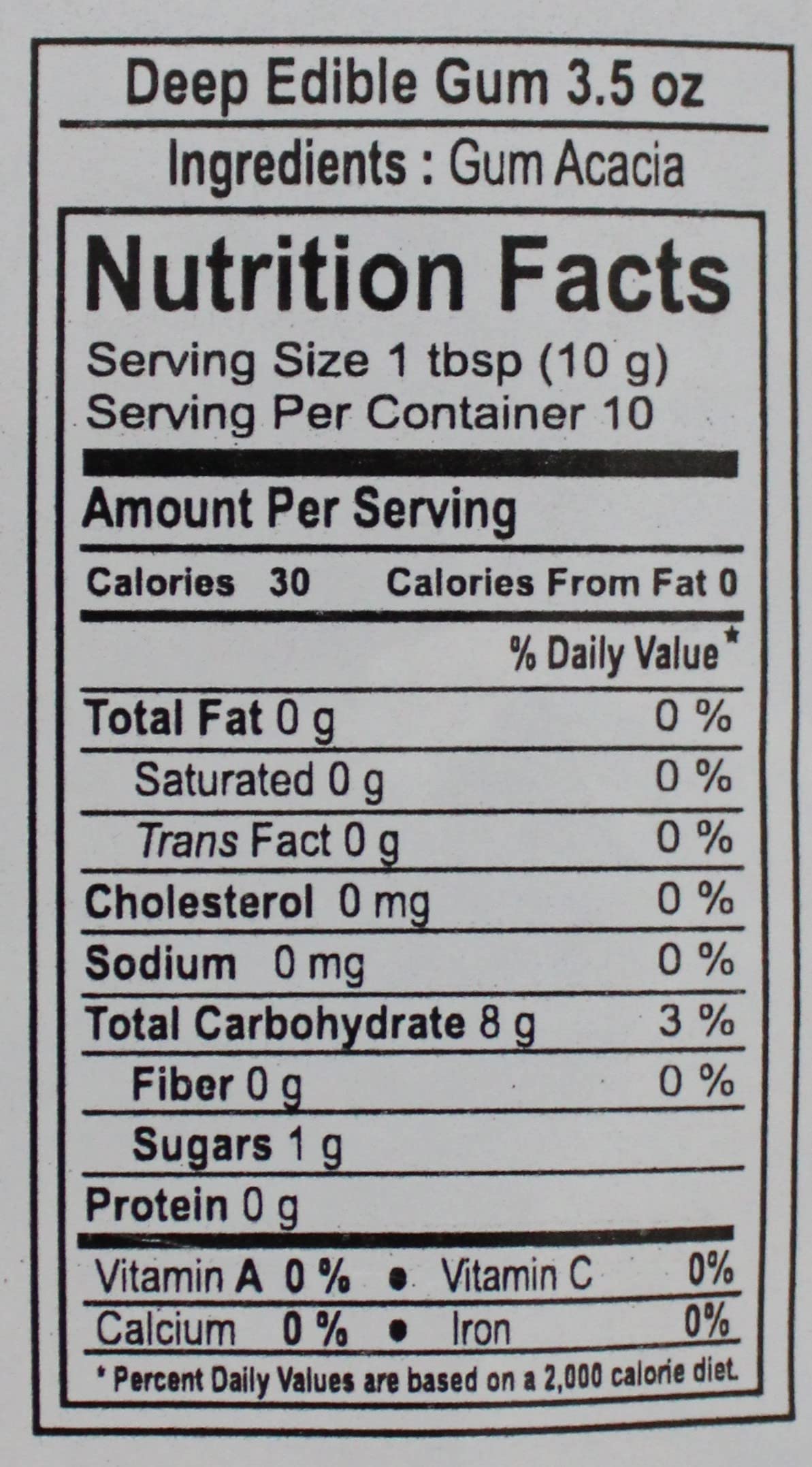 Edible Gum 3.5oz