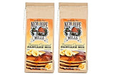 New Hope Mills Banana Caramel or Birthday Cake Pancake Mix- Two 20 oz. Bags (Banana Caramel)