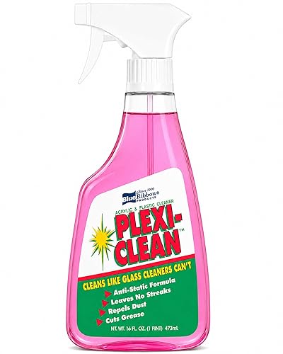 Blue Ribbon Plexi-Clean Acrylic and Plastic Cleaner, 16 fl. oz.