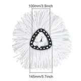 Carkio 4PCS Replacement Microfiber Spin Mop Head Refills Compatible with O-Cedar EasyWring Mop