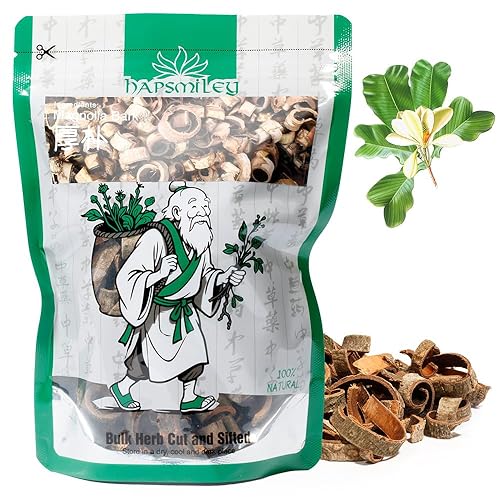 Hapsmiley Magnolia Bark (Magnoliae Officinalis Cortex/Hou Po/??) Dried Bulk Herbs - 3.5 oz (100g)