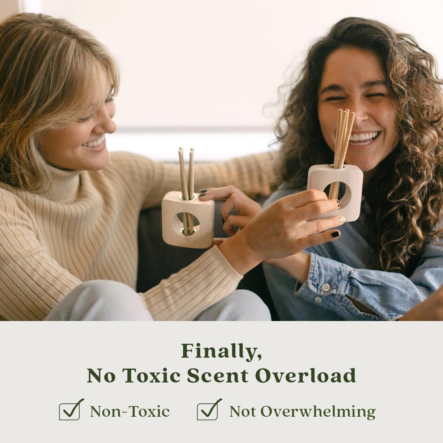 Enviroscent Non-Toxic Air Freshener Scent Stix™ Refills - Compatible with Enviroscent Scent Stix™ Liquid-Free Diffuser Kit - Fragrance Lasts Up to 60