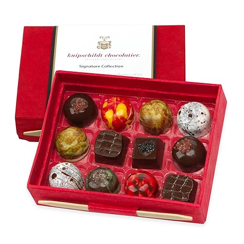 Knipschildt Chocolatier Signature Collection Truffles 12 piece box
