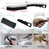 9 Pack Crevice Cleaning Brush Set, Hard Bristle Detail Brush Set for Deep Cleaning Kitchen, Bathroom, Grout, Sink, Bottle, Blender, Corners, Tight