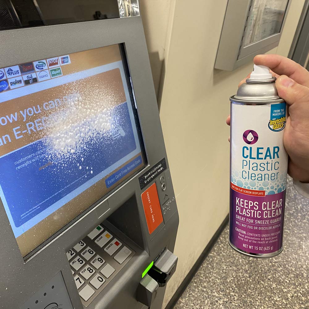 Invisible Glass 91014 Clear Plastic Cleaner - Cleans and Protects Plastic on Electronics, Appliances, Eyewear, Cars, Trucks, RVs, Boats & More, Helps