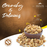 Oregon Farm Fresh Snacks Butter Toffee Cashews - Butter Toffee Coated Cashew Nuts - Delicious and Sweet Nut Snacks - Crunchy Cashew Nut Snack Packs
