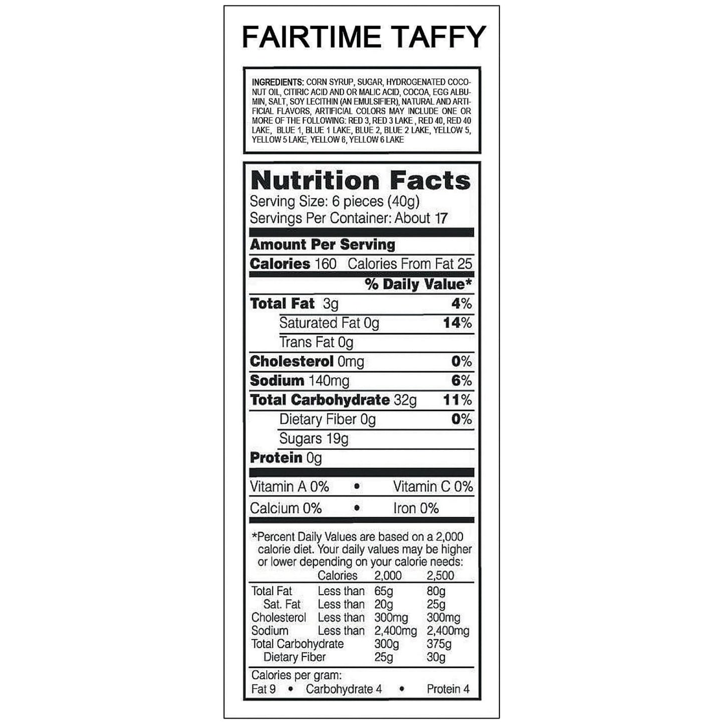 Fun Express Salt Water Taffy Candy Bulk Individually Wrapped - Old Fashioned Chewy Fruit Chews Assortment 193 Pieces 3 lbs | Green Candies for Goodie