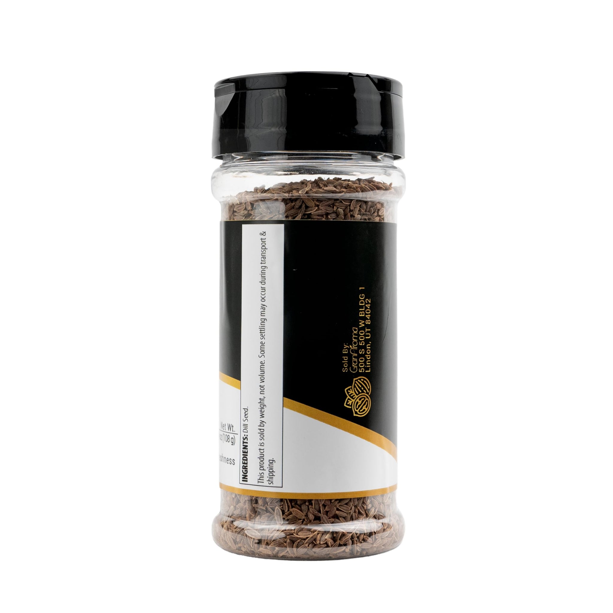 GranAroma Whole Dill Seeds, Bright Flavor, Pickling & Brining, Versatile Ingredient (3.84 Ounce)